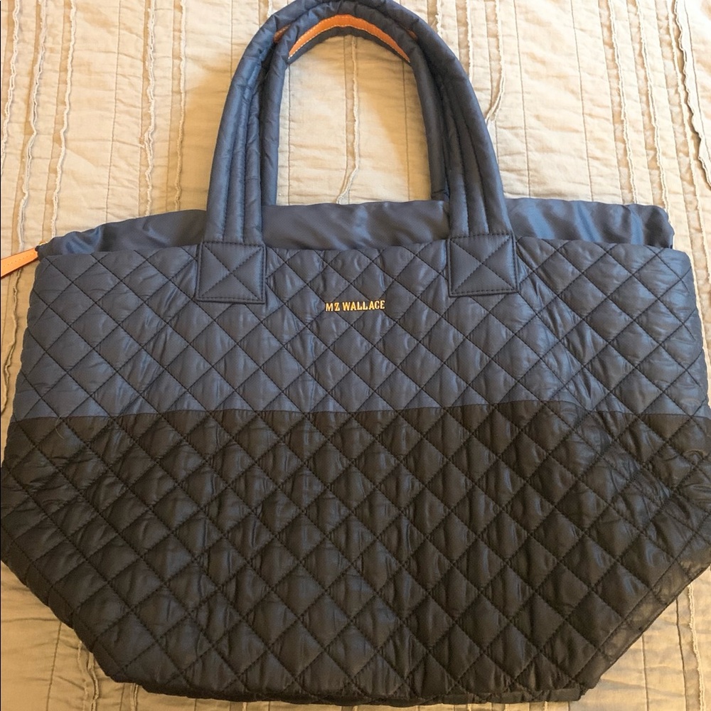 COPY - MZ Wallace medium metro navy and black col…